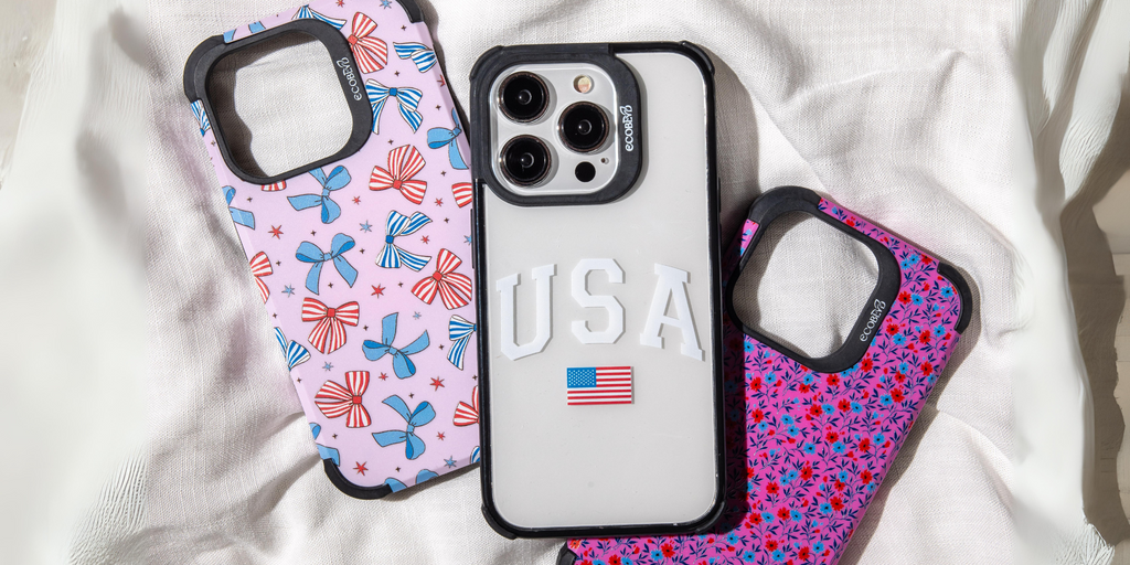 EcoBlvd's 4th Of July Phone Case Designs On Compostable Phone Cases