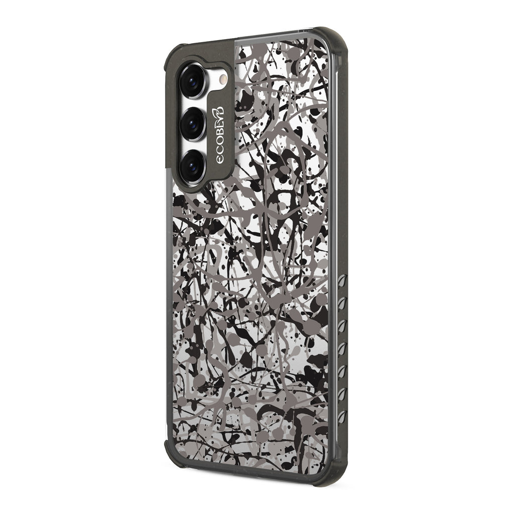 Visionary - Right-side View Of Black & Clear Eco-Friendly Galaxy S23 Plus Case