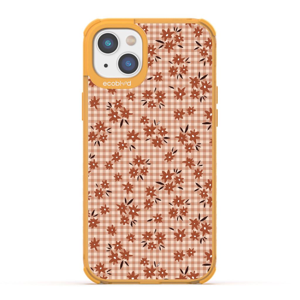 Plaid and Petals - Laguna Collection Case for Apple iPhone 14