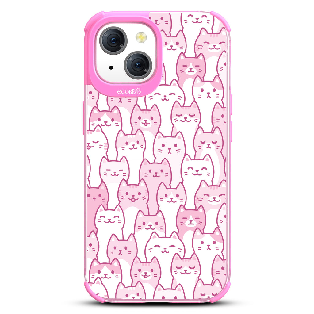 Purrty in Pink - Laguna Collection Case for Apple iPhone 15