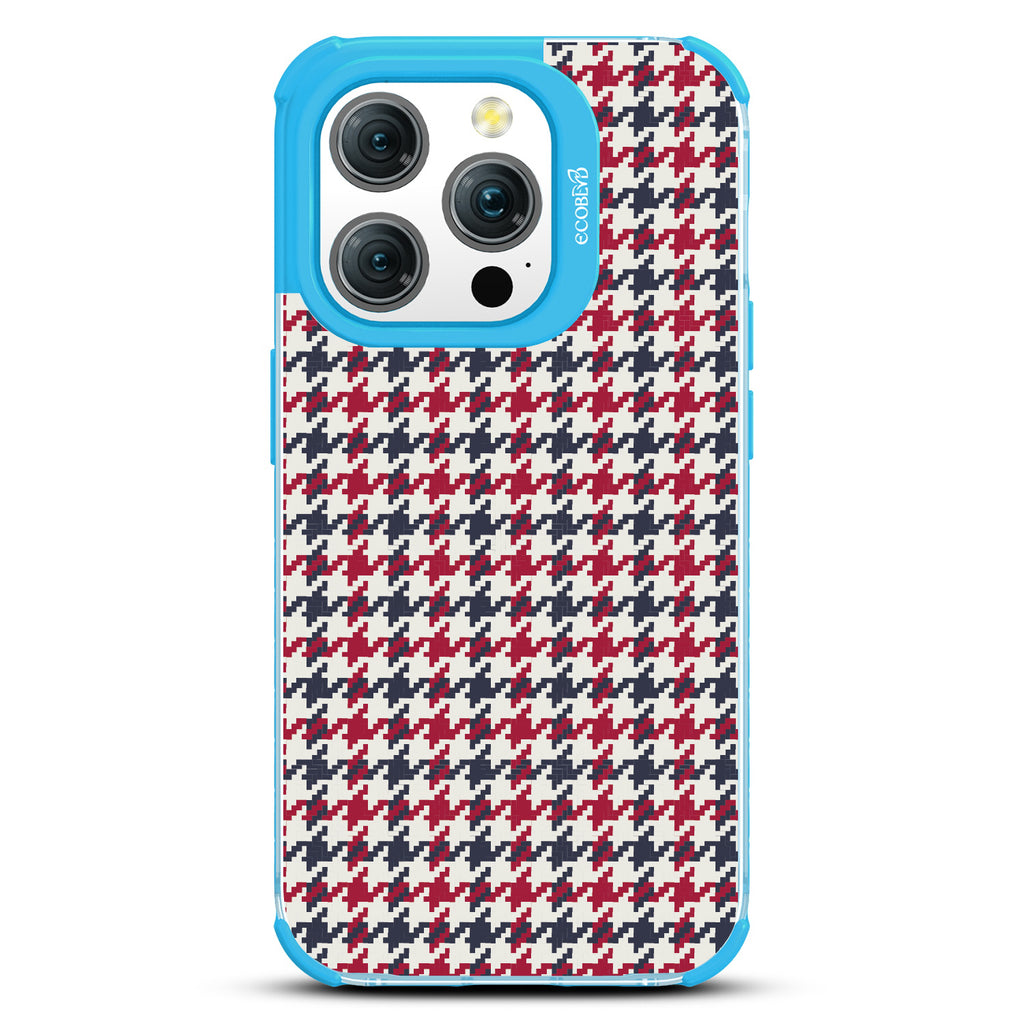 Heritage Houndstooth - Laguna Collection Case for Apple iPhone 15 Pro