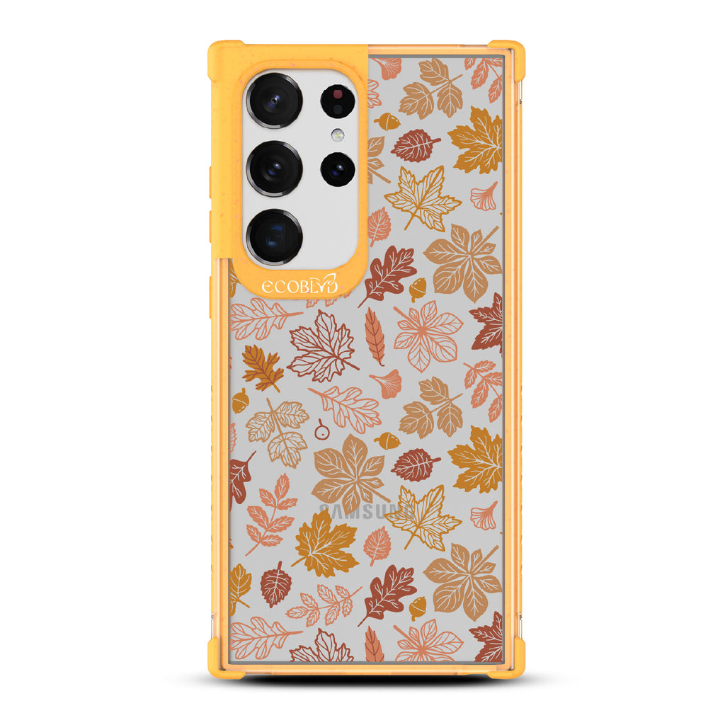 Crisp Leaves - Laguna Collection Case for Samsung Galaxy S23 Ultra