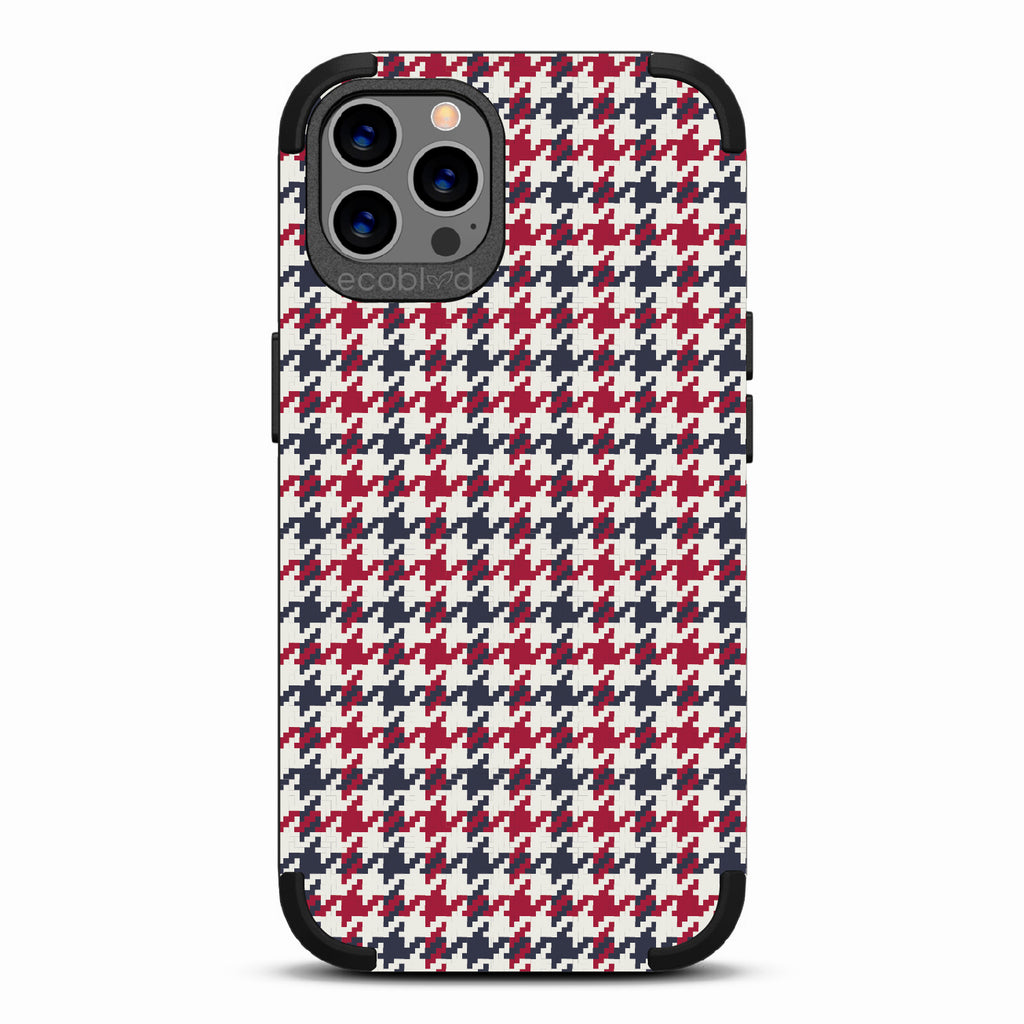 Heritage Houndstooth - Mojave Collection Case for Apple iPhone 12 / 12 Pro