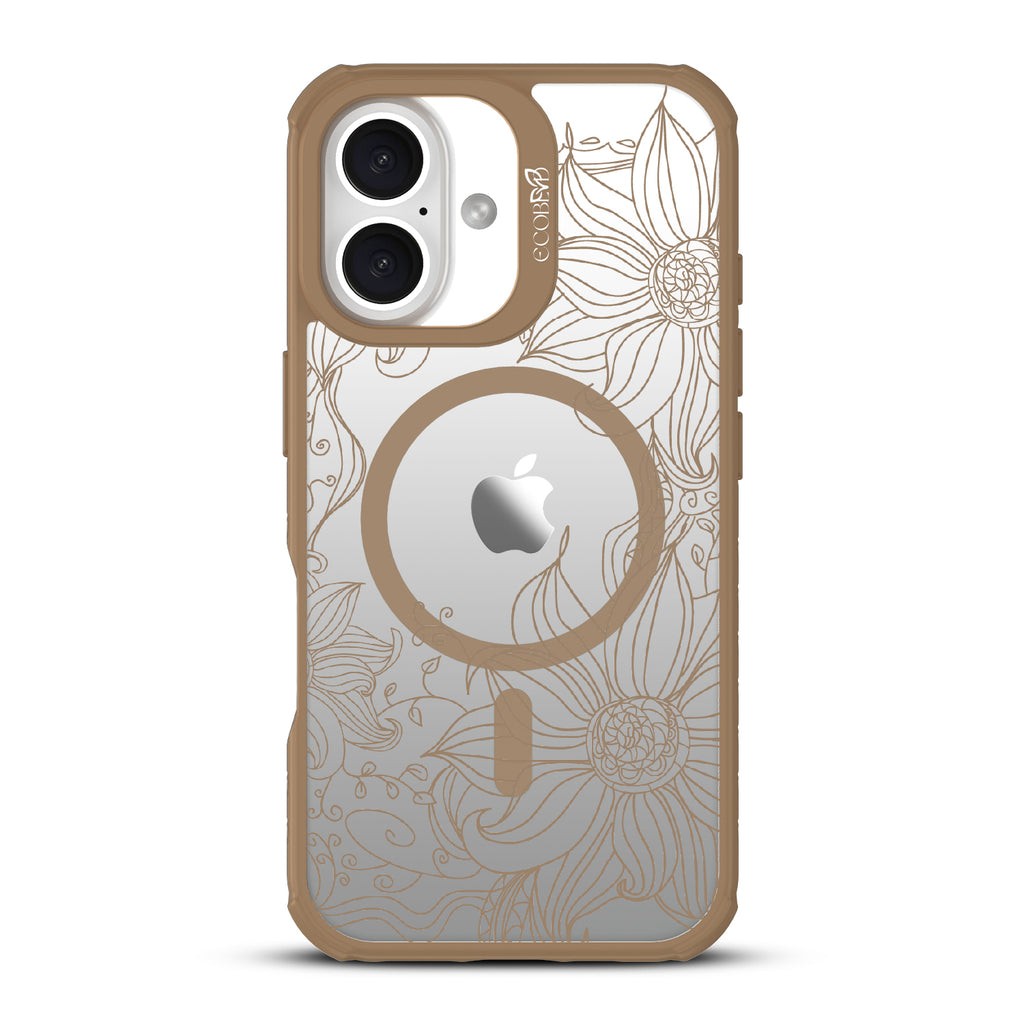 Flower Stencil - Revive Collection Case for Apple iPhone 16