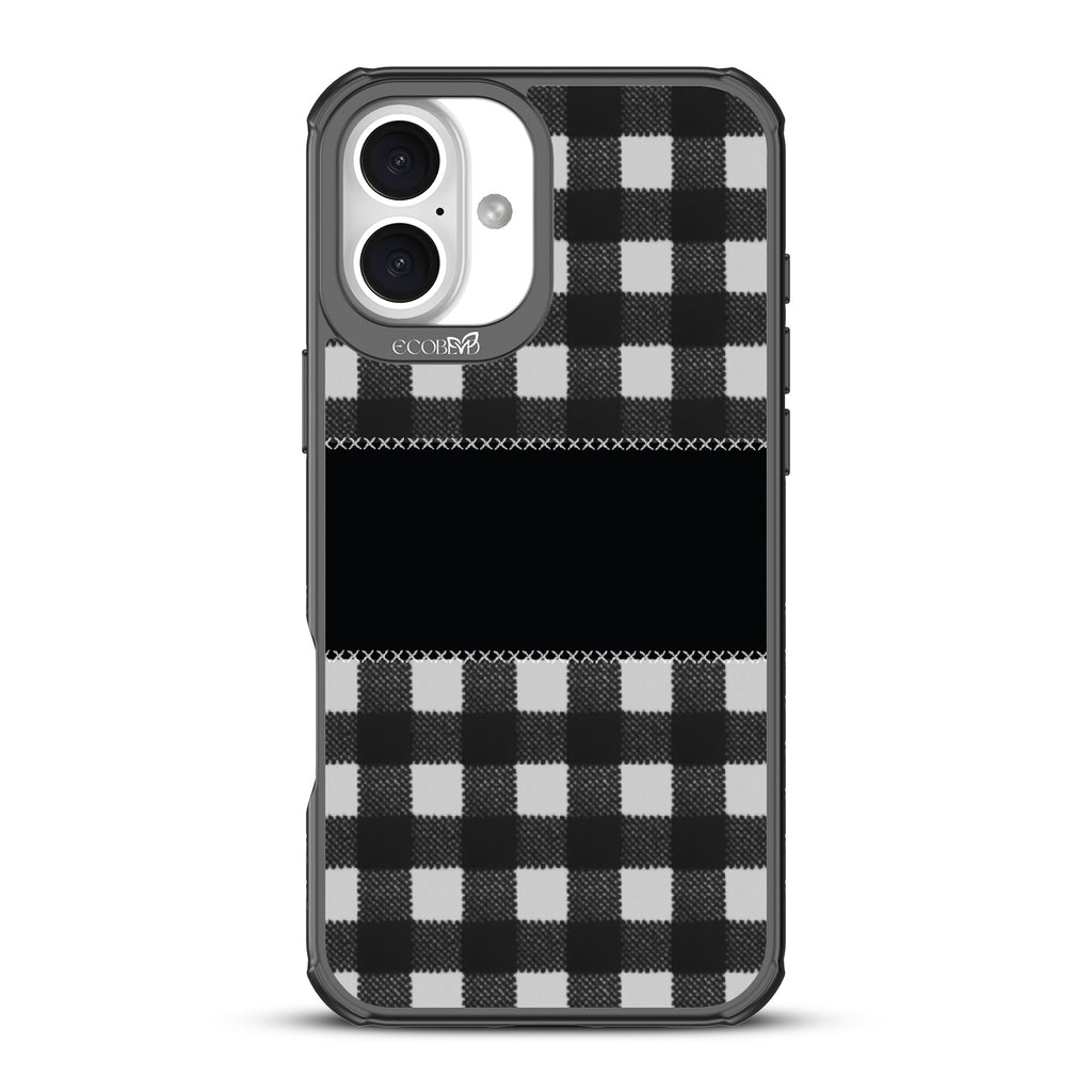 Charcoal Checker - Revive Collection Case for Apple iPhone 16 Plus