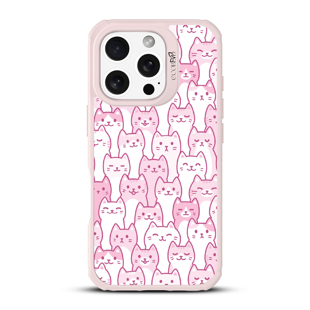 Purrty in Pink - Revive Collection Case for Apple iPhone 16 Pro