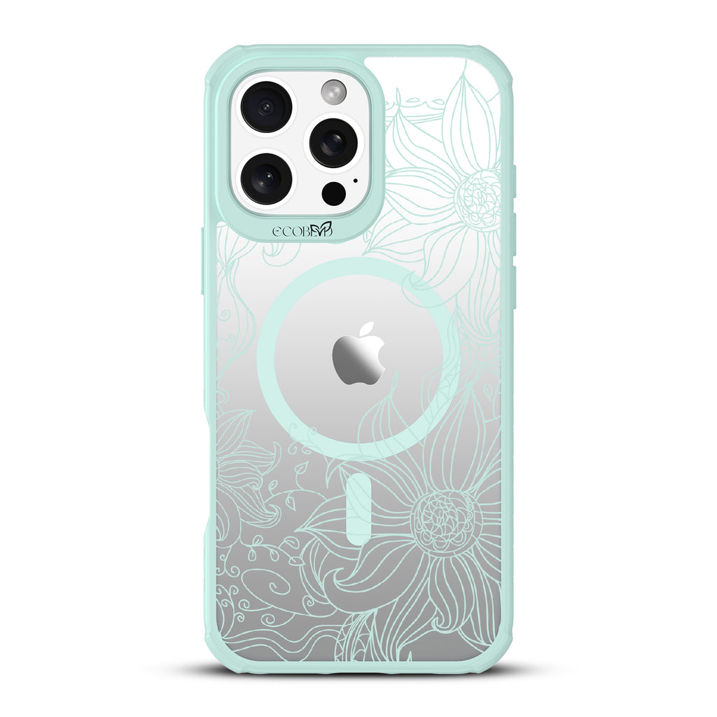 Flower Stencil - Revive Collection Case for Apple iPhone 16 Pro Max